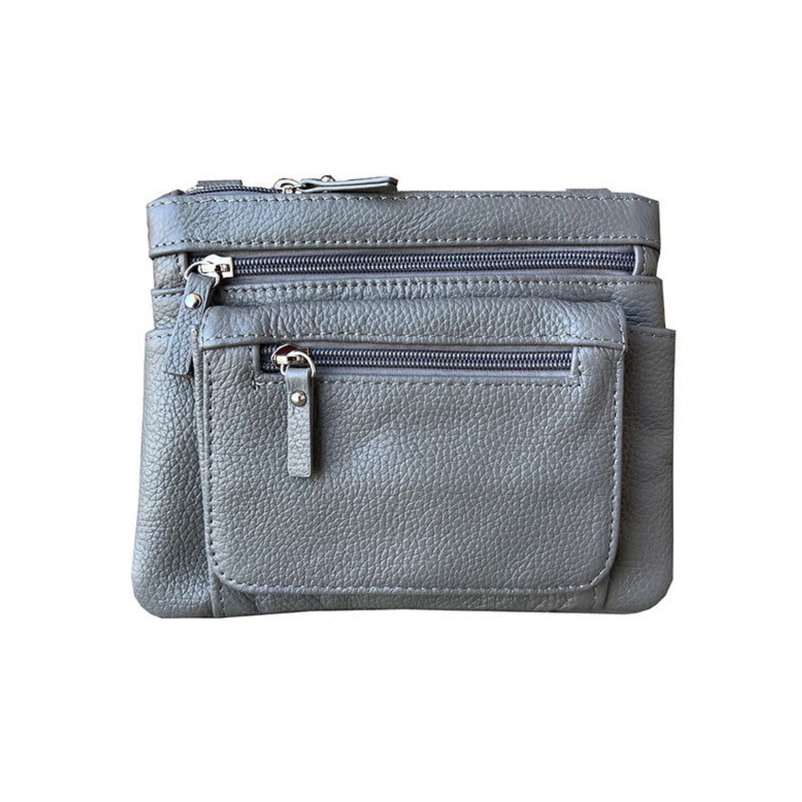 R Leathers 3097XL GRY - Crossbody Belt Loop Clip - Gray