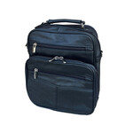 R Leathers 3751 BK - Black - Cowhide Leather Crossbody