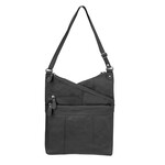 R Leathers W001 BK - Shoulder Bag - Black