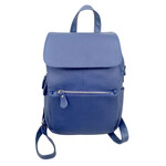 R Leathers W003 NY - Cowhide Leather Backpack - Navy
