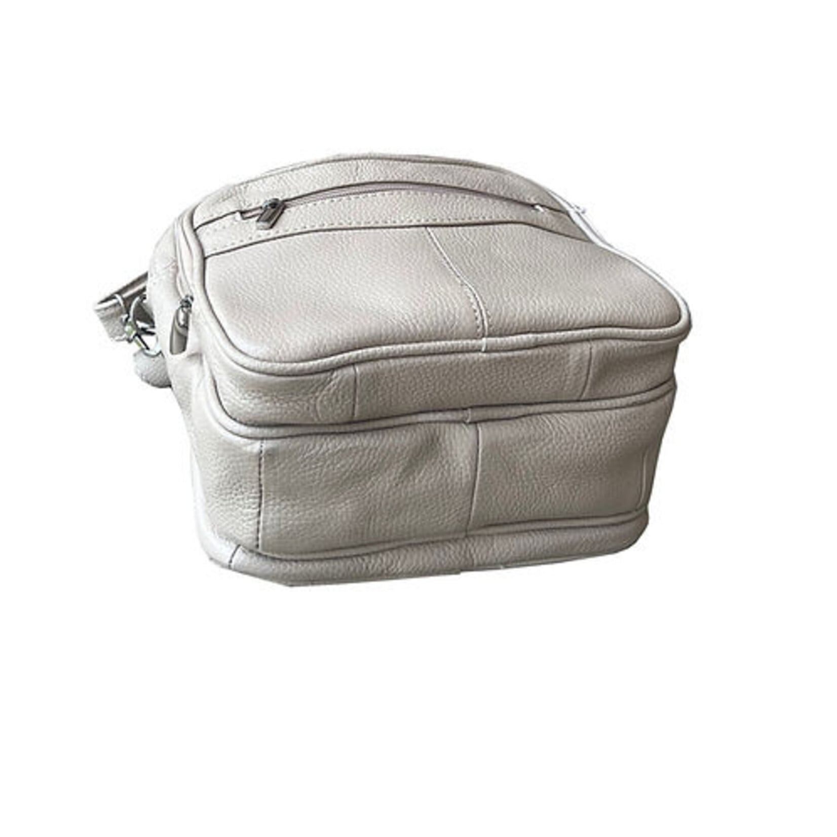 R Leathers 3751 WN - Wine - Cowhide Leather Crossbody
