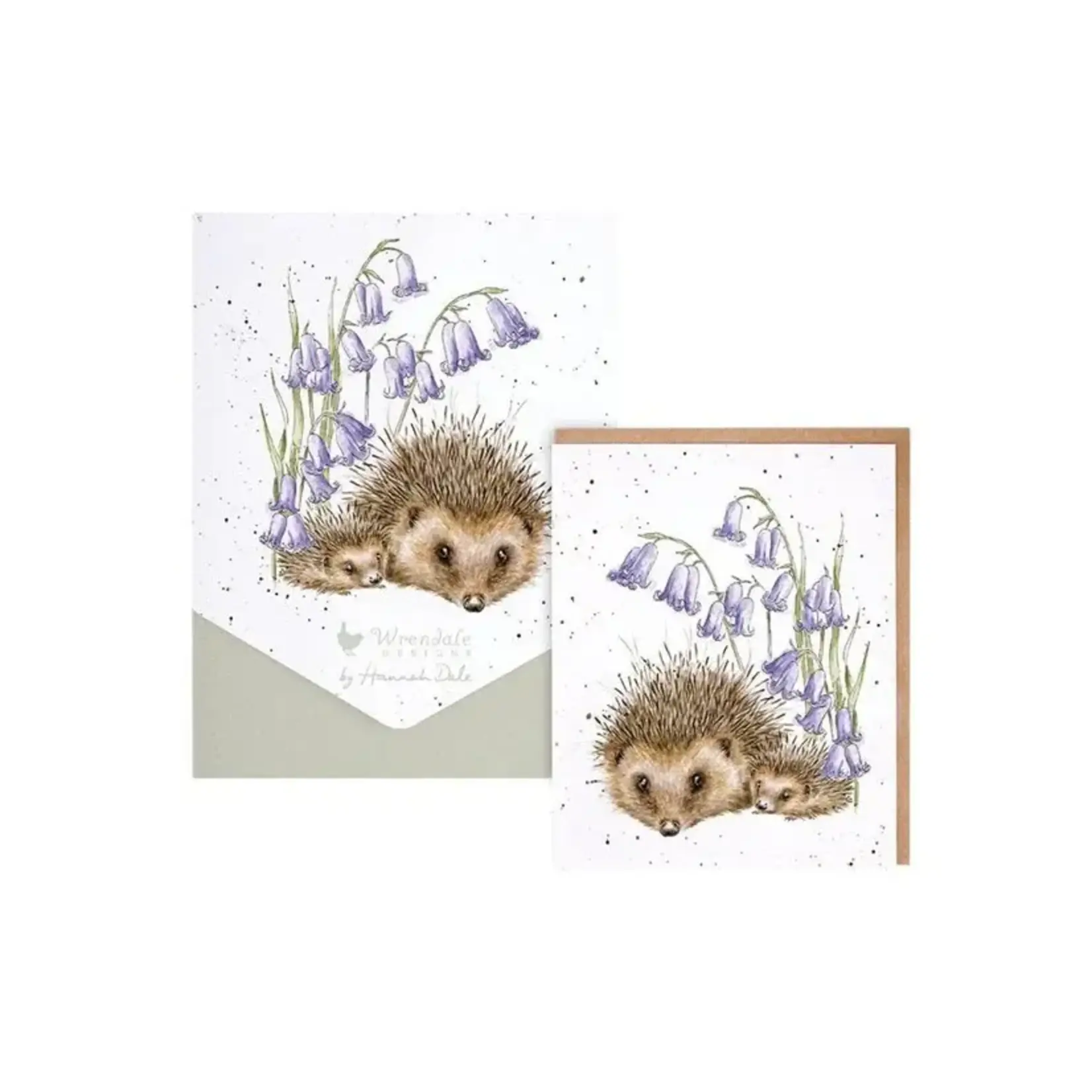 Wrendale Designs ANCP016 Love and Hedgehugs Hedgehog Notecard Set