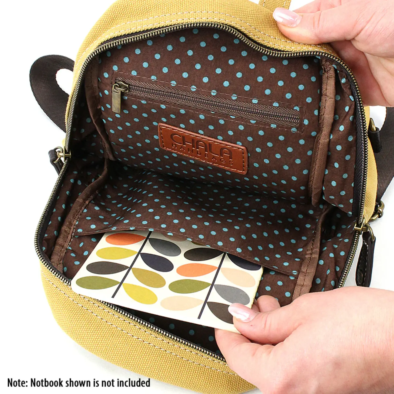 Chala Canvas Sling Bag - Horse Brown