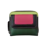 Leather Handbags and Accessories 6239 Forest Multi - Small Pocket Wallet
