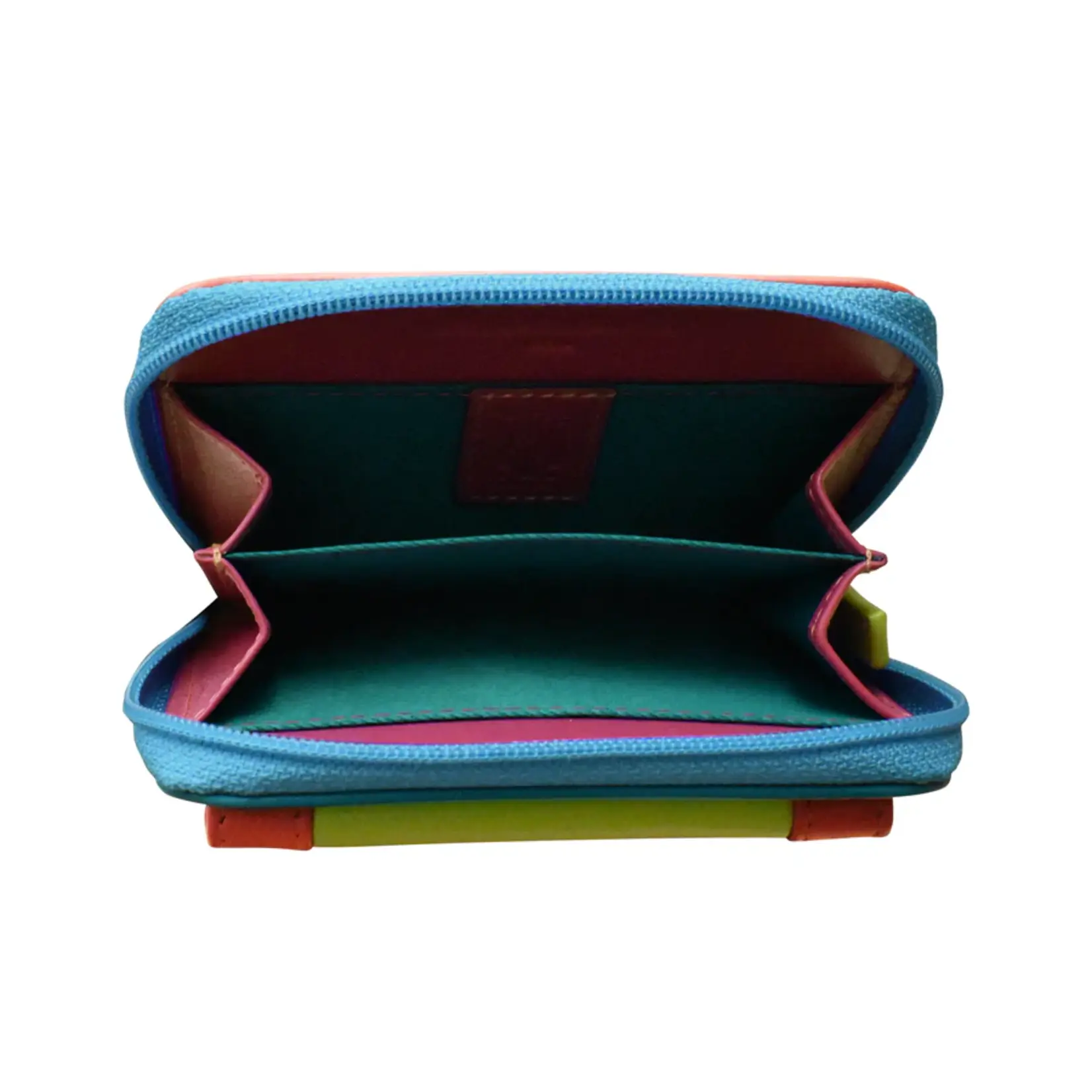 Leather Handbags and Accessories 6239 Paradise Multi - Small Pocket Wallet