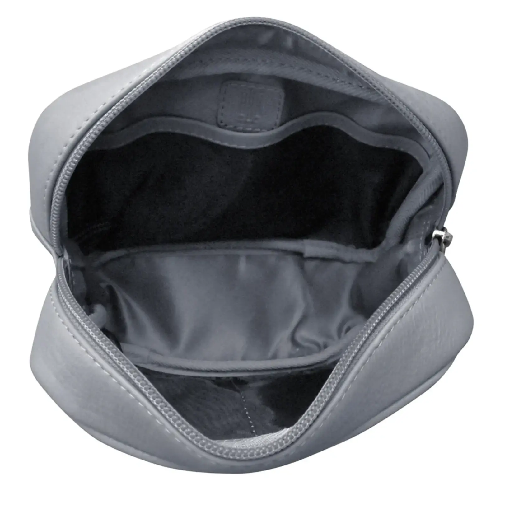 Leather Handbags and Accessories 6243 Cool Grey - Zip Belt Bag