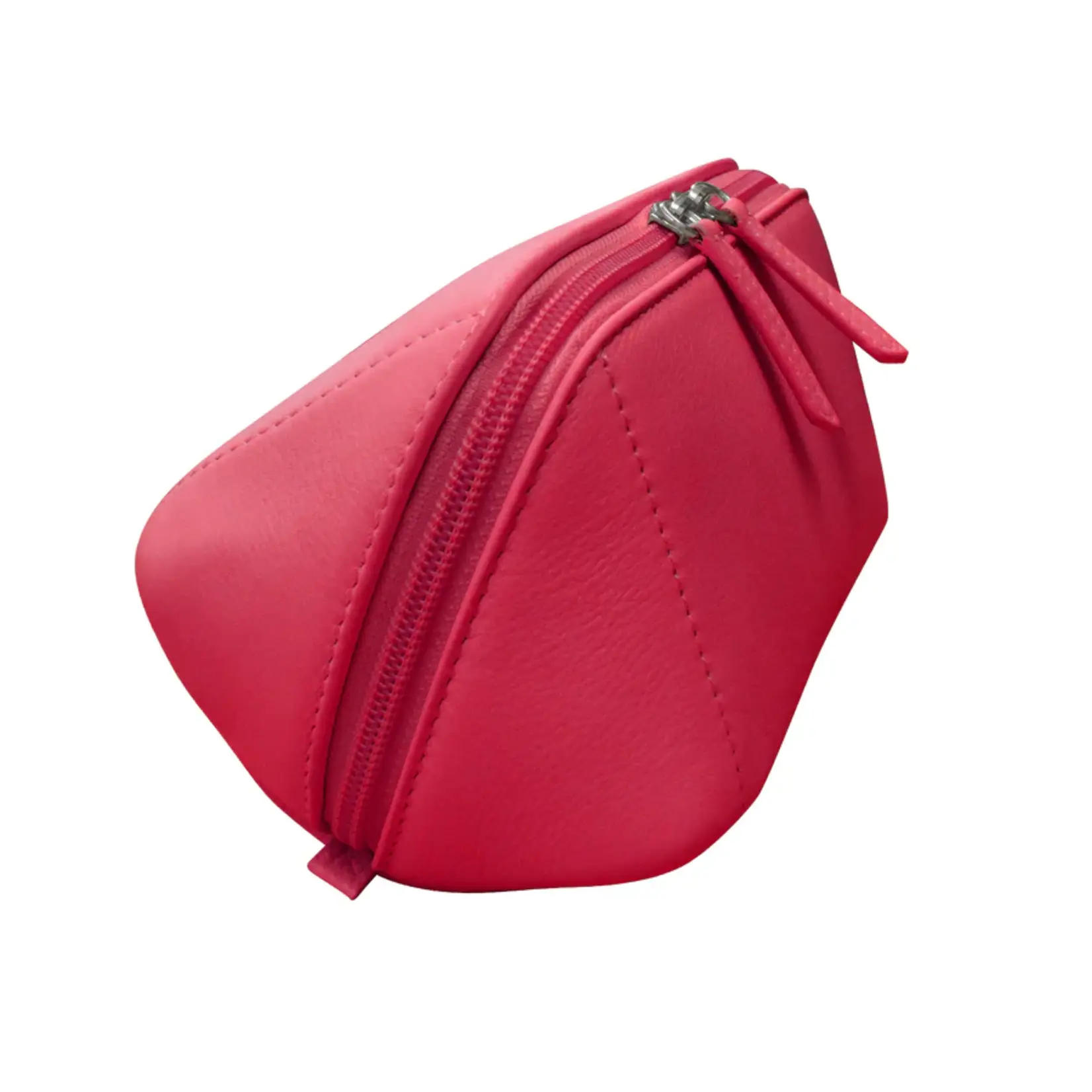 Leather Handbags and Accessories 6284 Indian Pink - Make-Up Bag