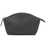 Leather Handbags and Accessories 6480 Black - Leather Cosmetic Case