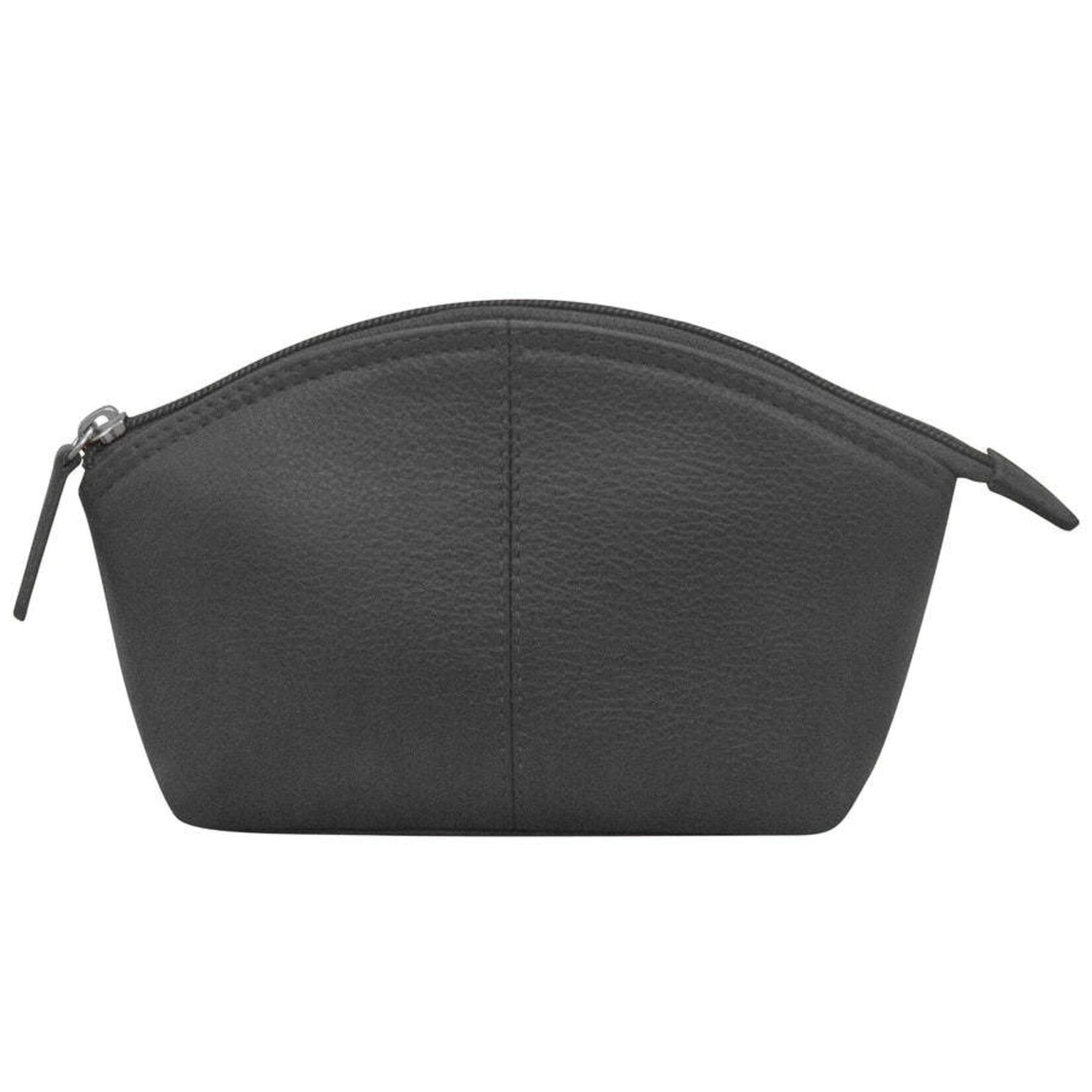 Leather Handbags and Accessories 6480 Black - Leather Cosmetic Case