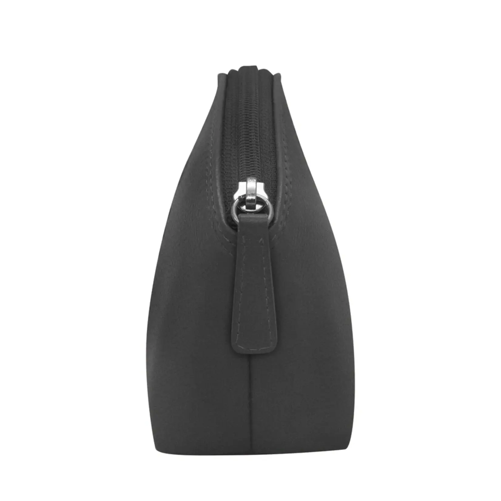 Leather Handbags and Accessories 6480 Black - Leather Cosmetic Case