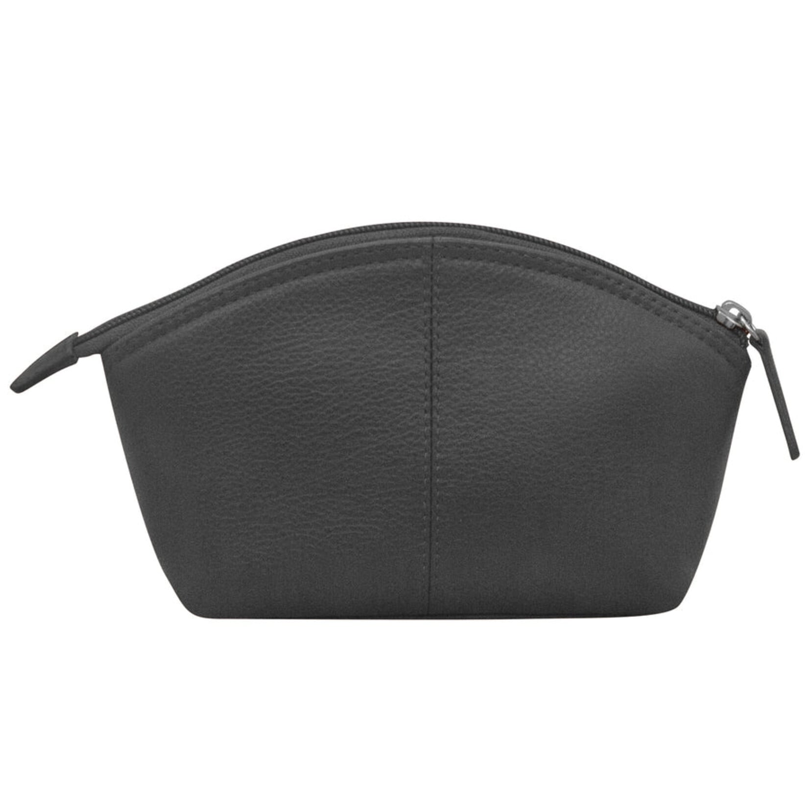Leather Handbags and Accessories 6480 Black - Leather Cosmetic Case