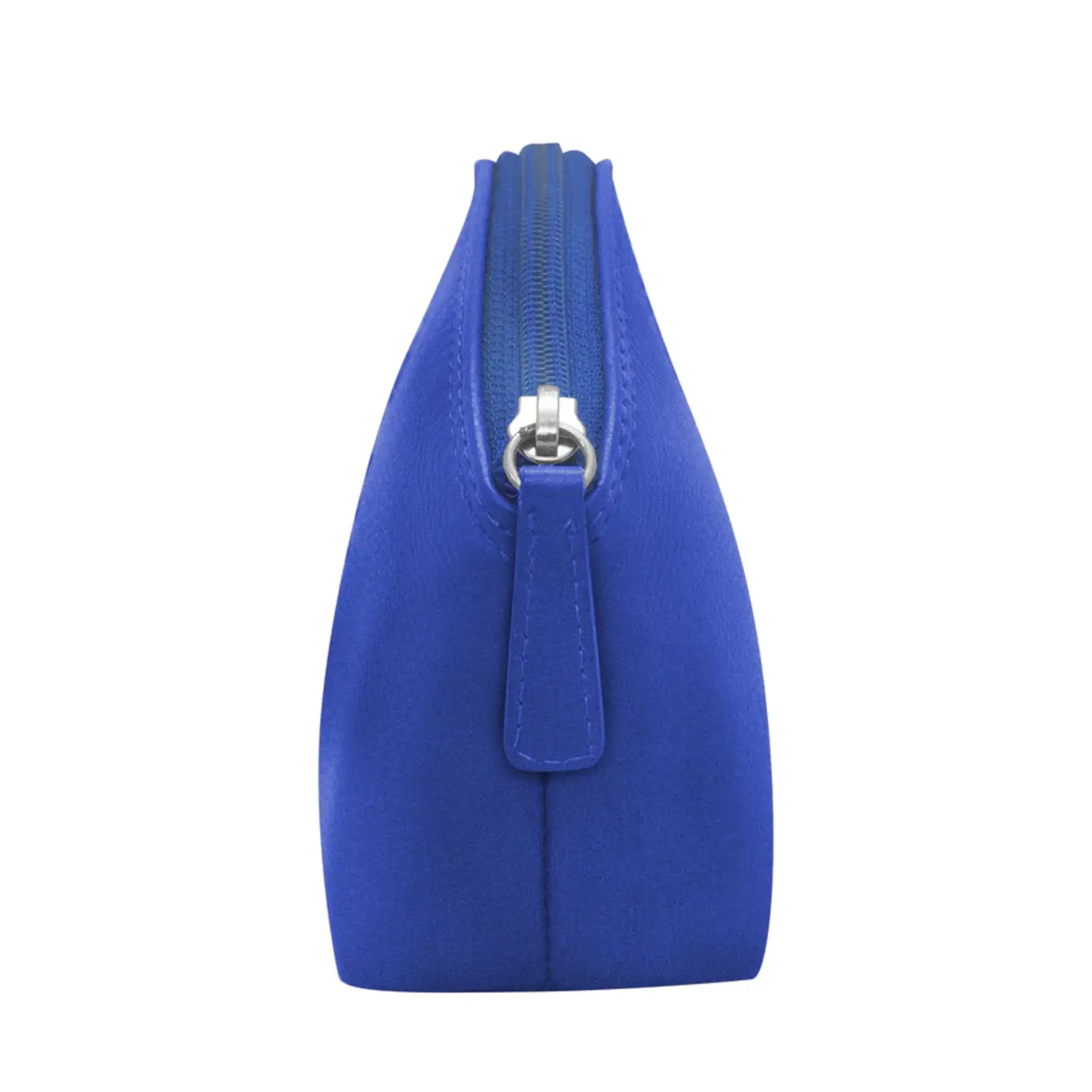 Leather Handbags and Accessories 6480 Cobalt - Leather Cosmetic Case