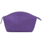 Leather Handbags and Accessories 6480 Purple - Leather Cosmetic Case