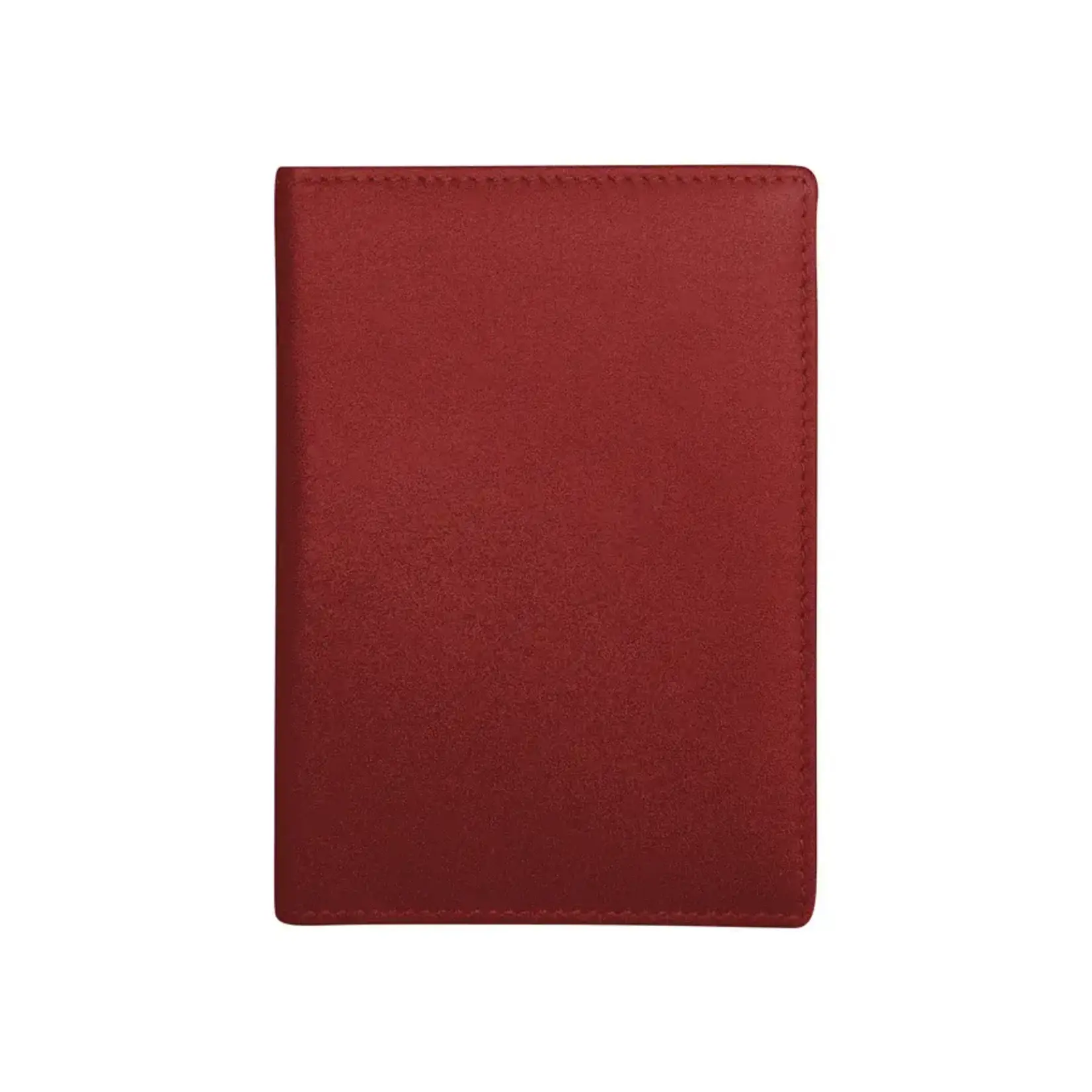 Leather Handbags and Accessories 6753 Red - Passport Wallet