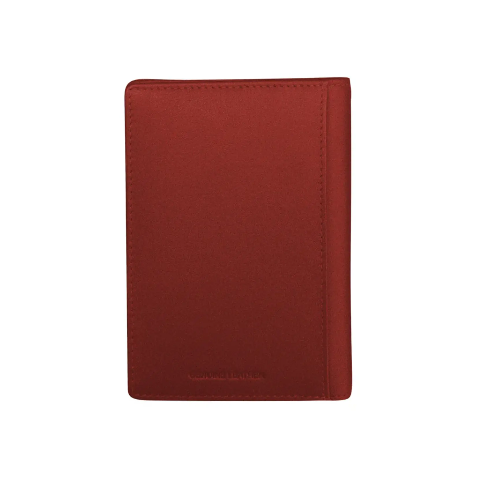 Leather Handbags and Accessories 6753 Red - Passport Wallet
