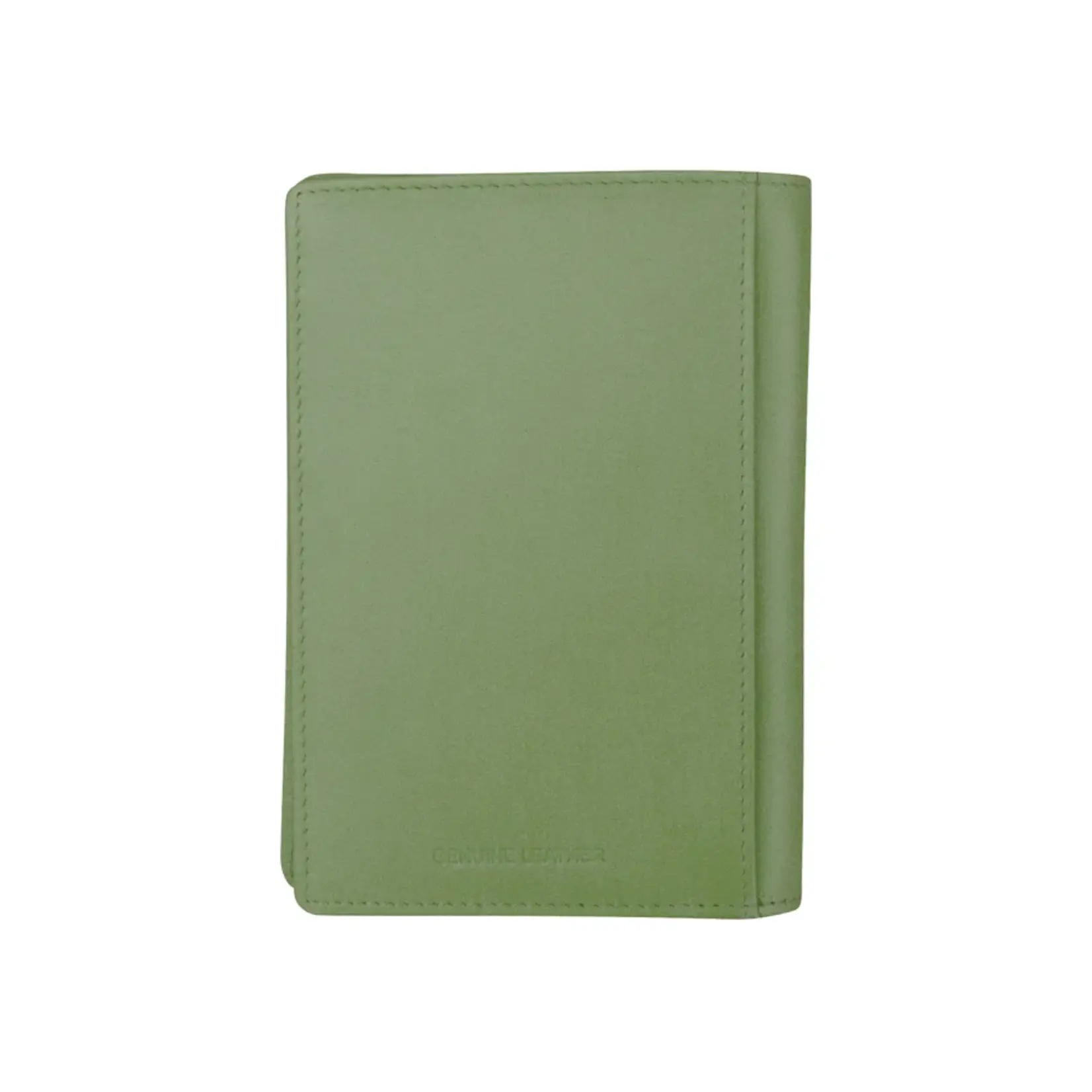 Leather Handbags and Accessories 6753 Sage - Passport Wallet