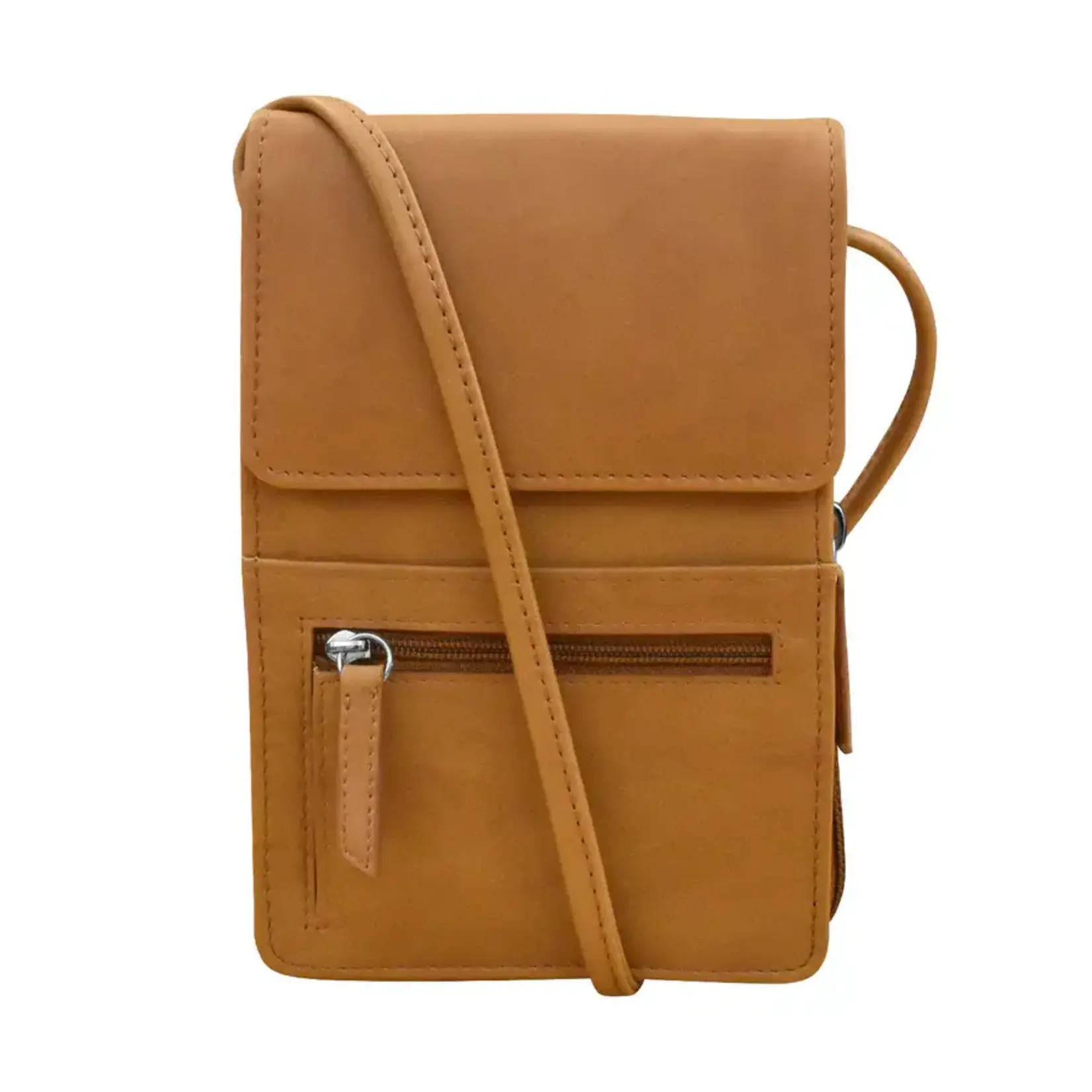 Leather Handbags and Accessories 6827 Antique Saddle - Leather Organizer