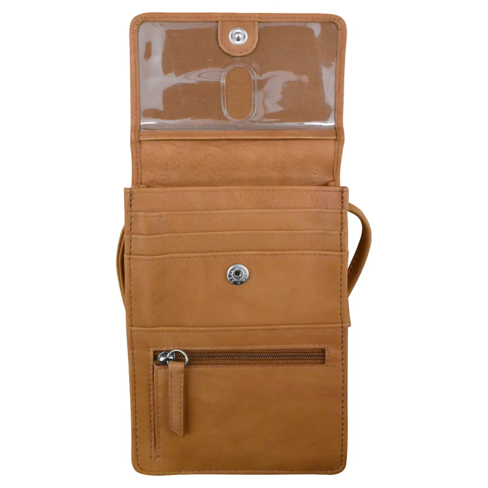 Leather Handbags and Accessories 6827 Antique Saddle - Leather Organizer