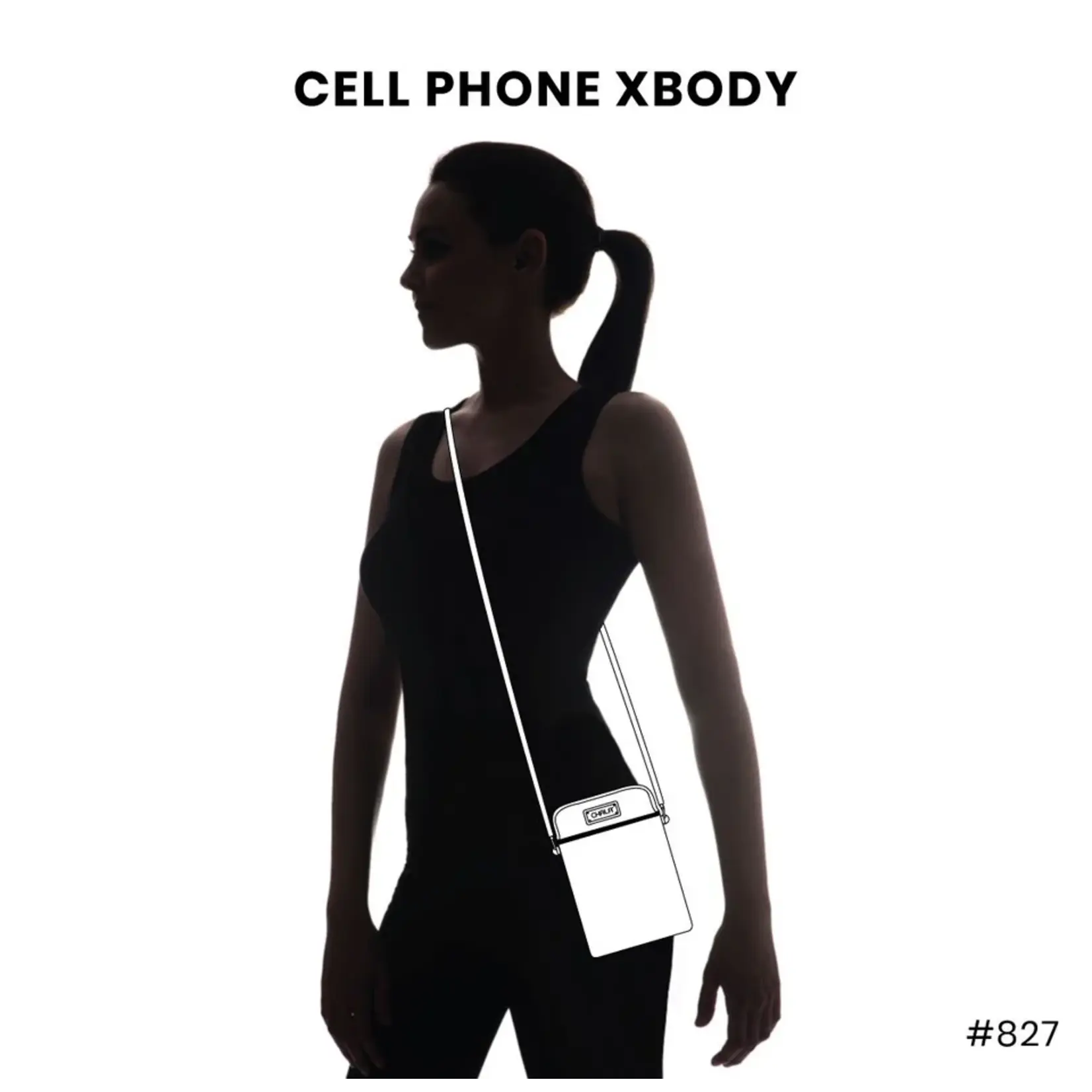 Chala Cell Phone Crossbody - Raccoon With A Cherry