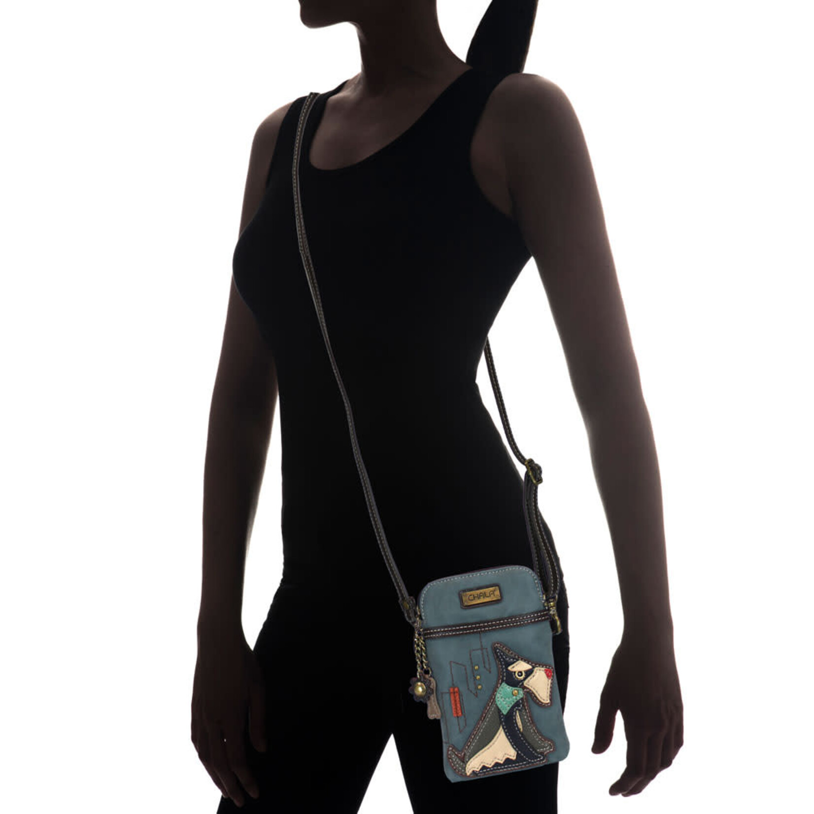 Chala Cell Phone Crossbody - Schnauzer