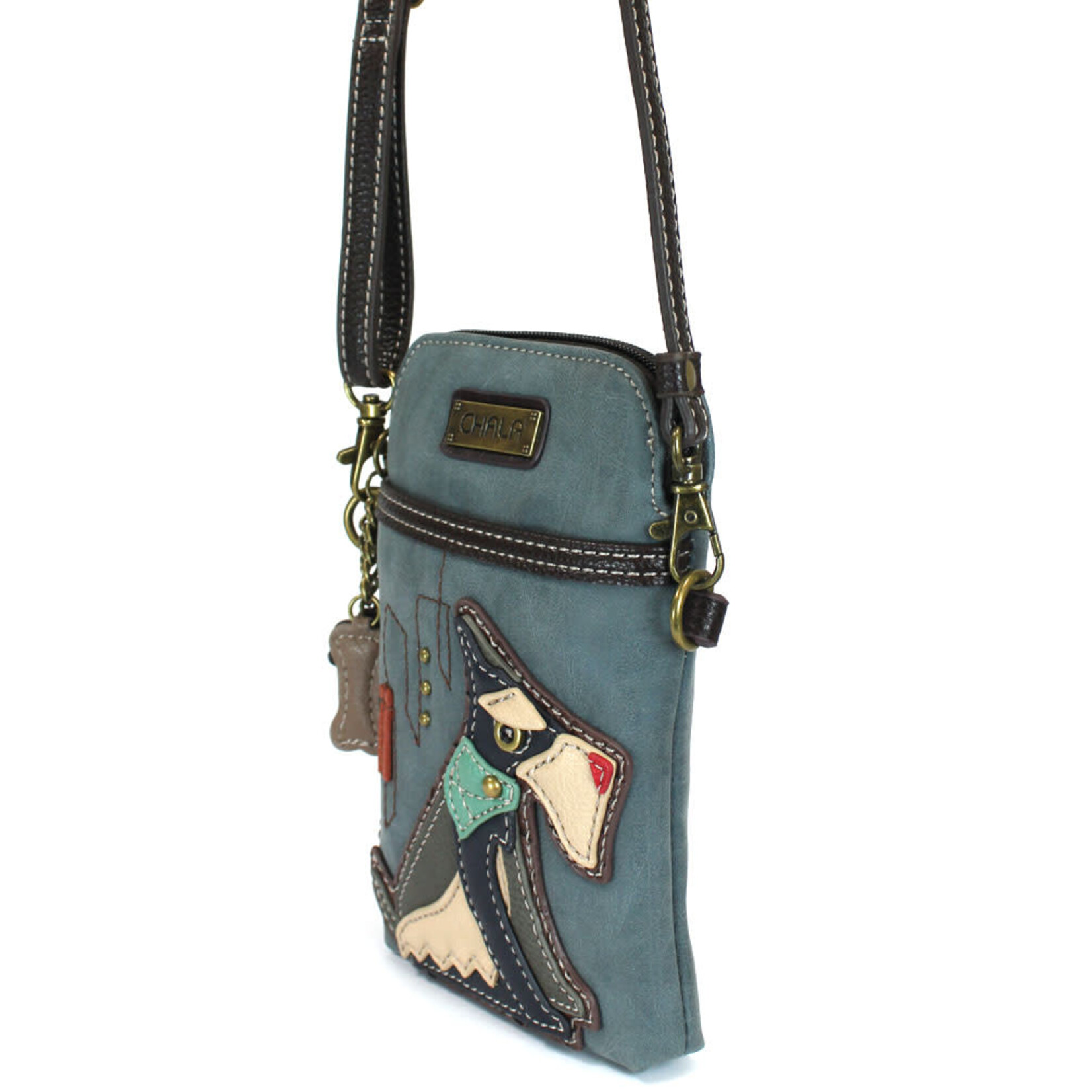 Chala Cell Phone Crossbody - Schnauzer