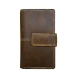 Leather Handbags and Accessories 7826 Rustic Brown - Leather Midi Wallet