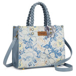 Wrangler WG438-8120JN - Jean - Wrangler Floral Print Braided Tote