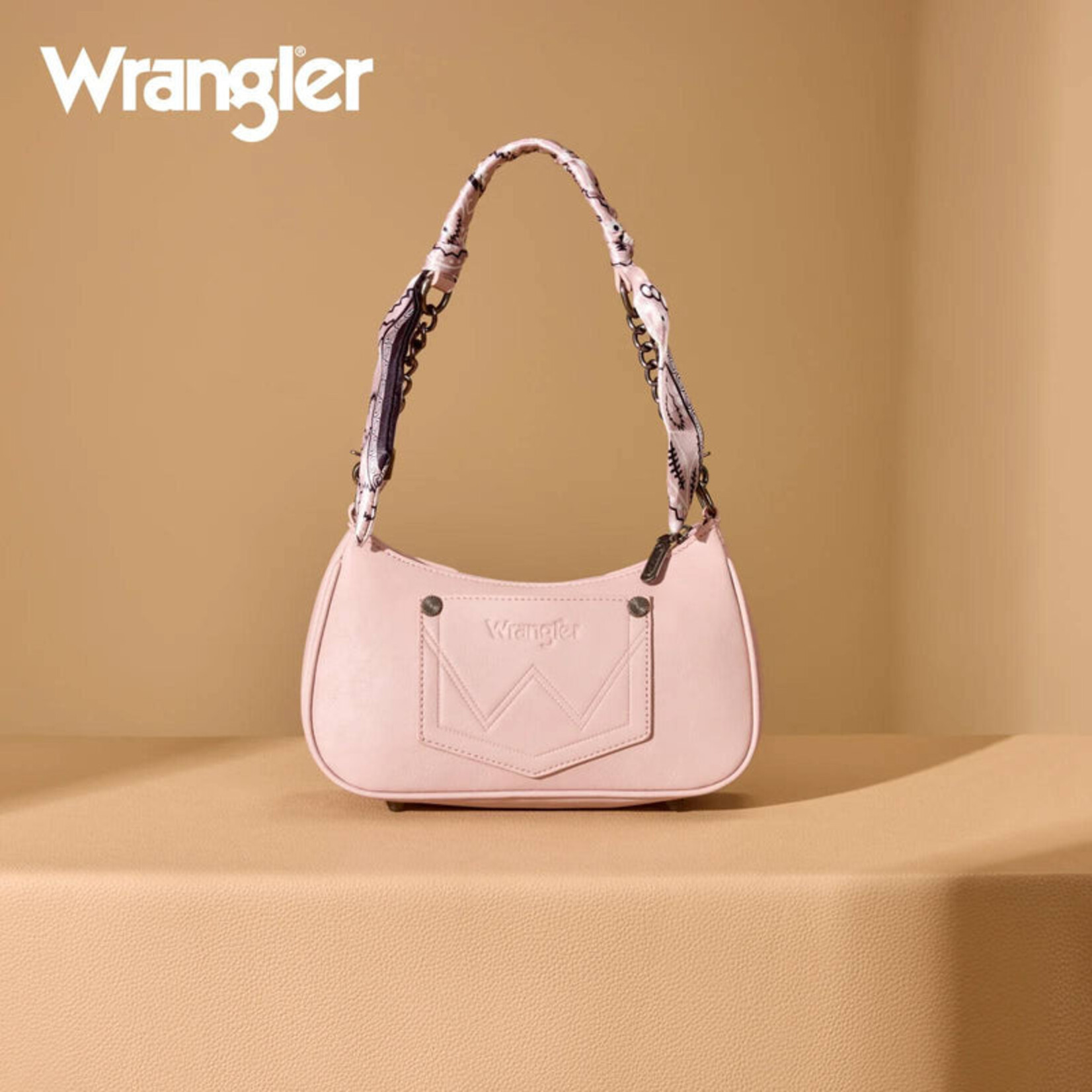 Wrangler WG331-818PK - Pink - Wrangler Hobo Bag/Shoulder Handbag