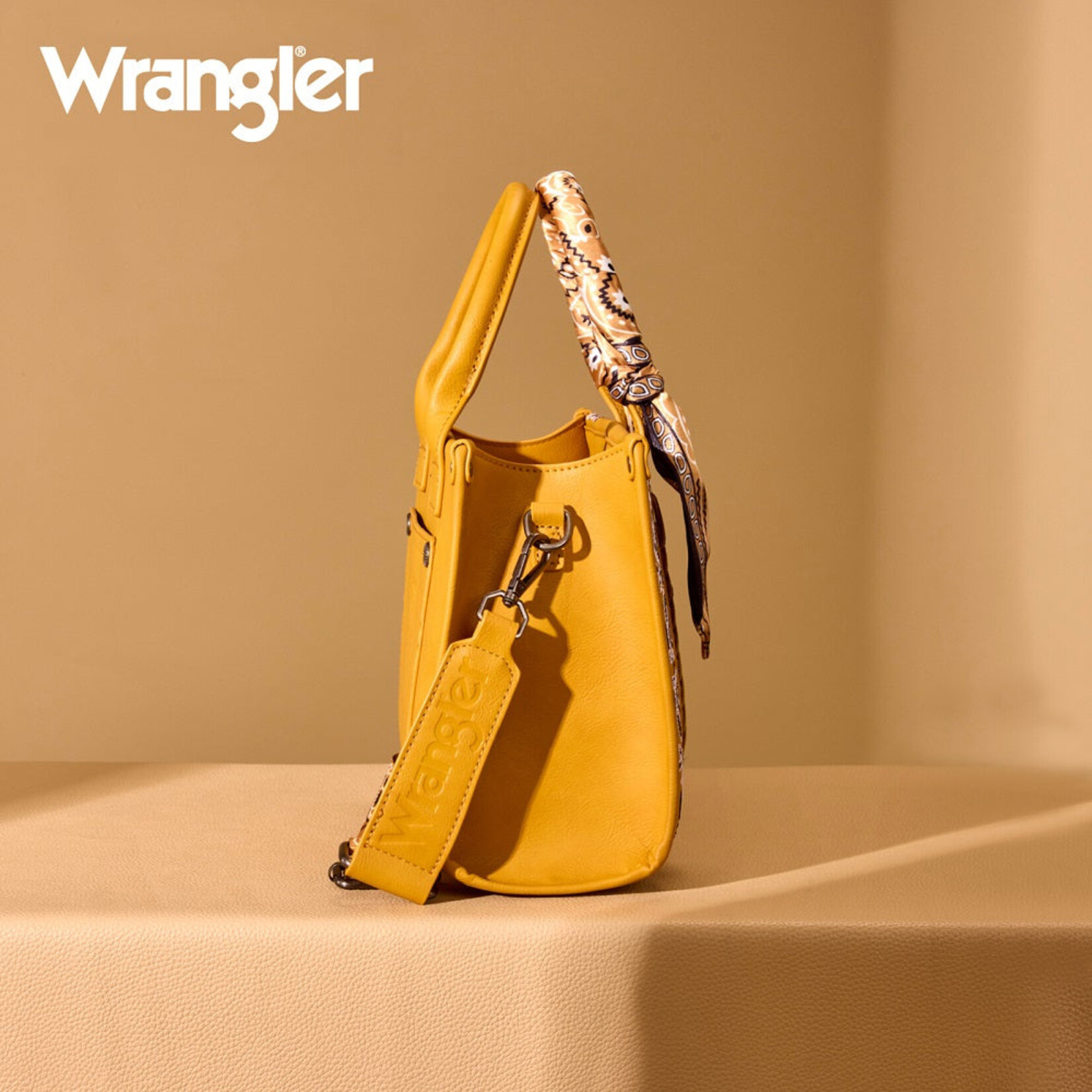 Wrangler WG331-8120SYL - Yellow - Wrangler Bandana Tote/Crossbody