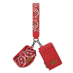 Wrangler WG331-W0051RD - Red - Wrangler Paisley RFID Blocking Card Coin Pouch Set