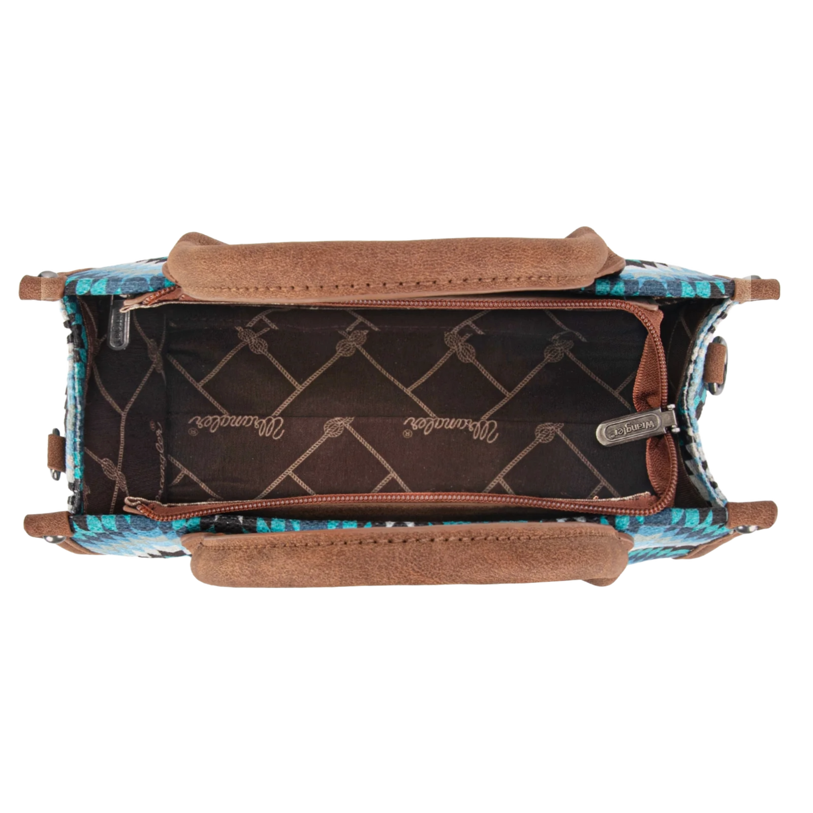Wrangler WG2211-8120SJN - Jean - Wrangler Ladies Southwestern Pattern Dual Sided Print Bag