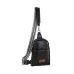 Wrangler WG87-227BK- Black - Wrangler Sling Bag/Crossbody