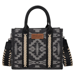 Wrangler WG2212-8120BK - Black - Wrangler Southwestern Print Tote