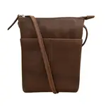 Leather Handbags and Accessories 6662 Rustic Brown - Mini Sac