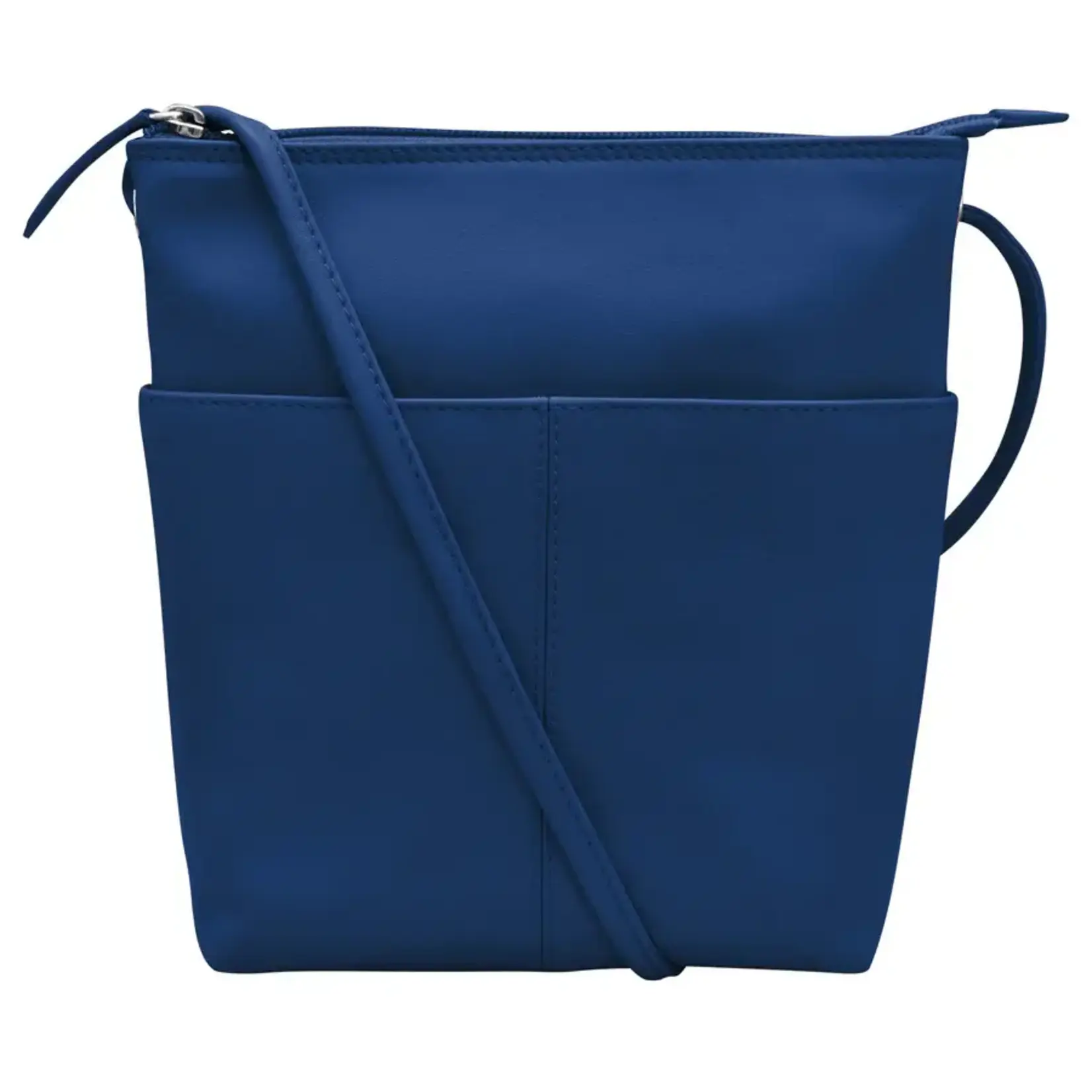 Leather Handbags and Accessories 6661 Cobalt - Midi Sac