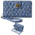 Bella Taylor RFID Cash System Wallet - Navy Floral