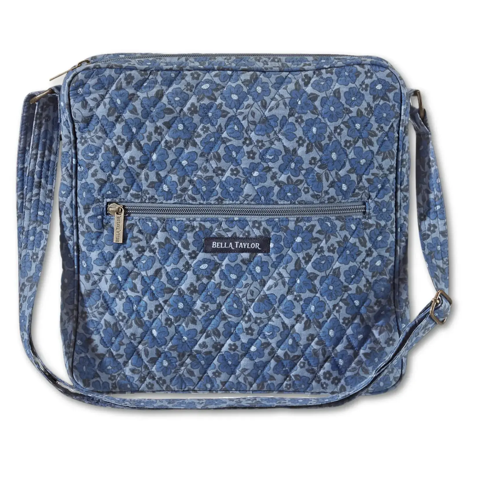 Bella Taylor Large Crossbody - Navy Floral