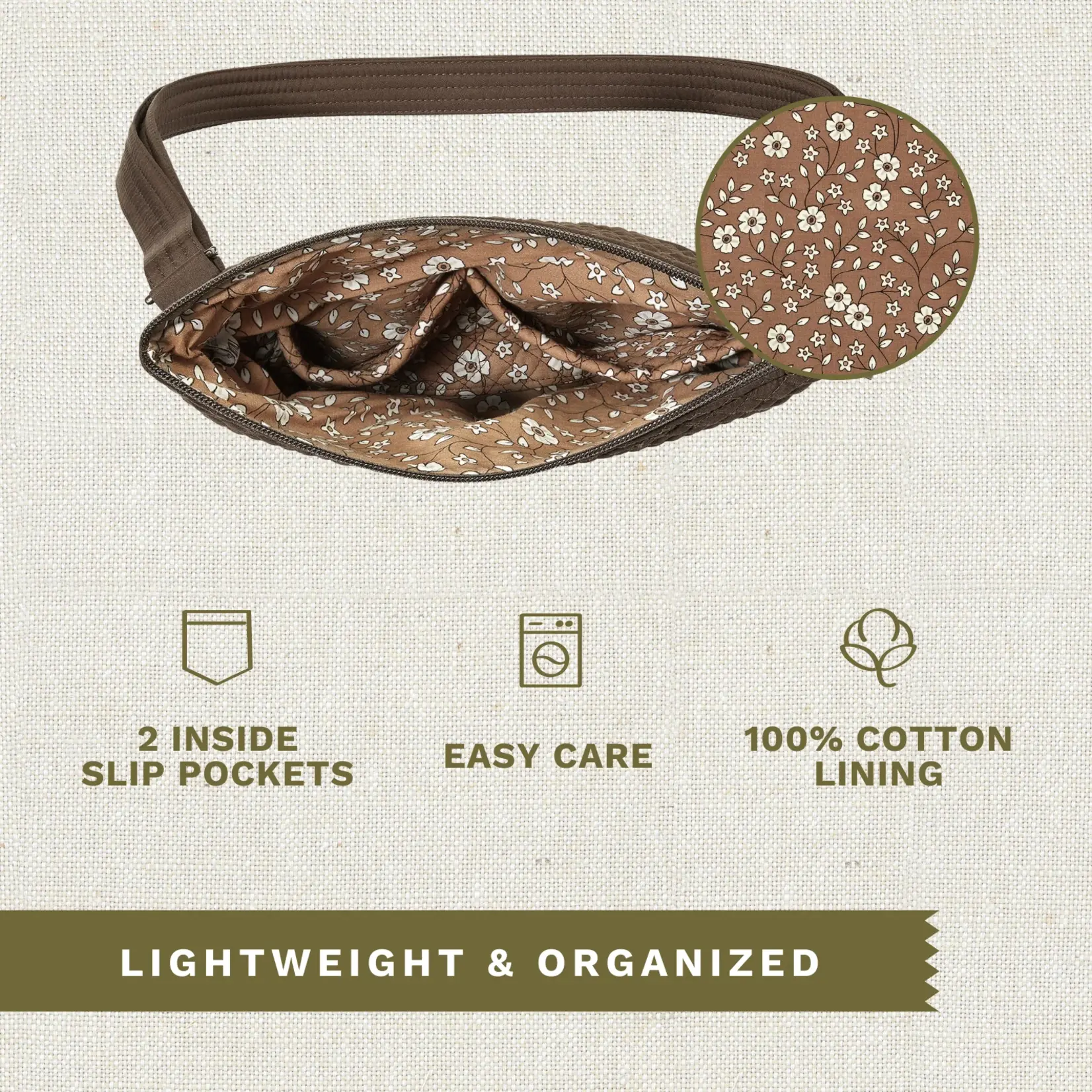 Bella Taylor Hipster - Chocolate Microfiber