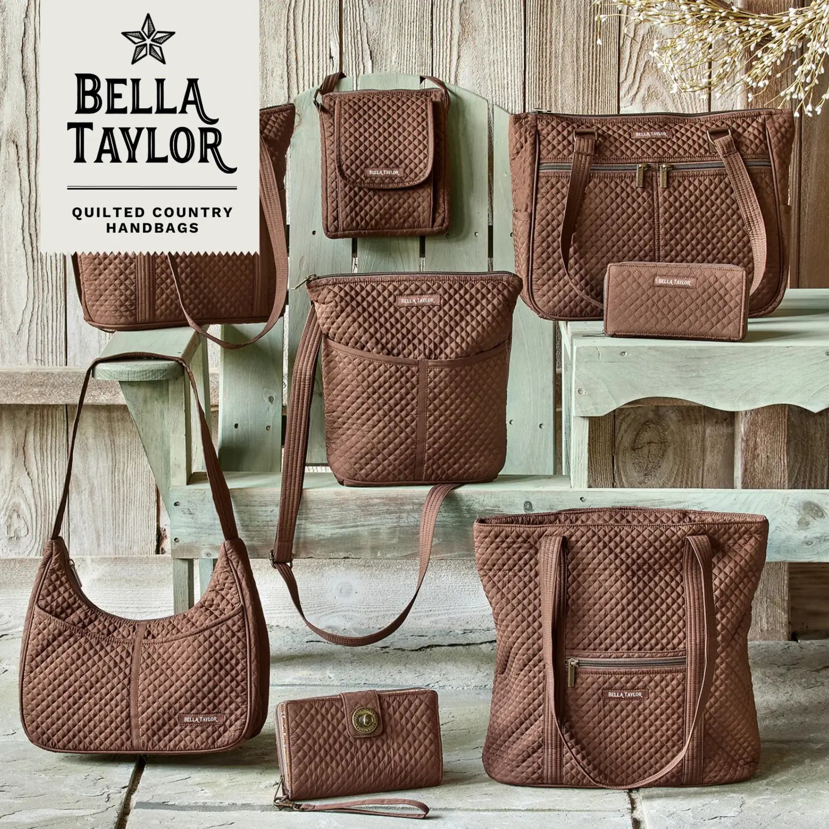 Bella Taylor Hipster - Chocolate Microfiber