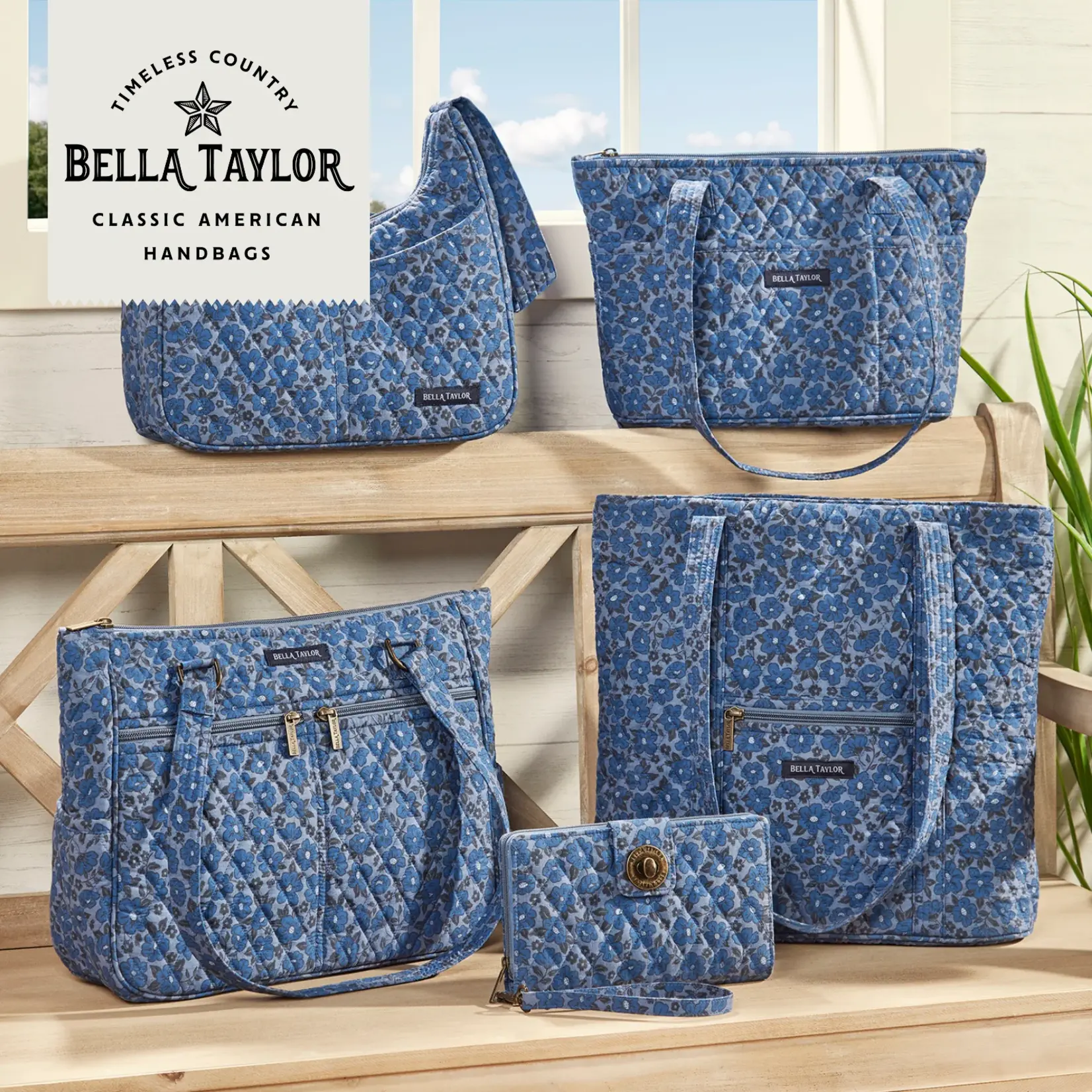 Bella Taylor Hipster - Navy Floral