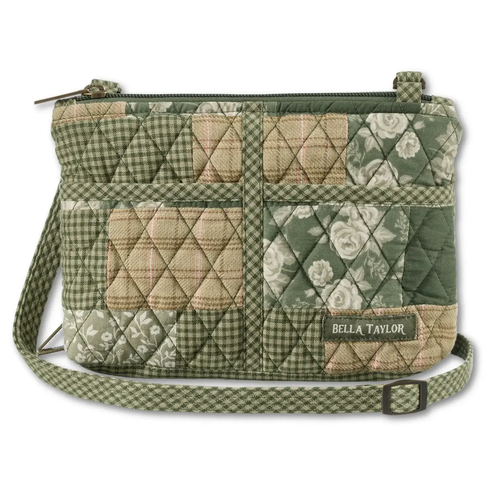 Bella Taylor Essentials Wallet Crossbody - Heirloom Rose Patchwork