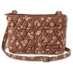 Bella Taylor Essentials Wallet Crossbody - Burgundy Floral