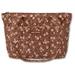 Bella Taylor Small Shoulder Tote - Burgundy Floral
