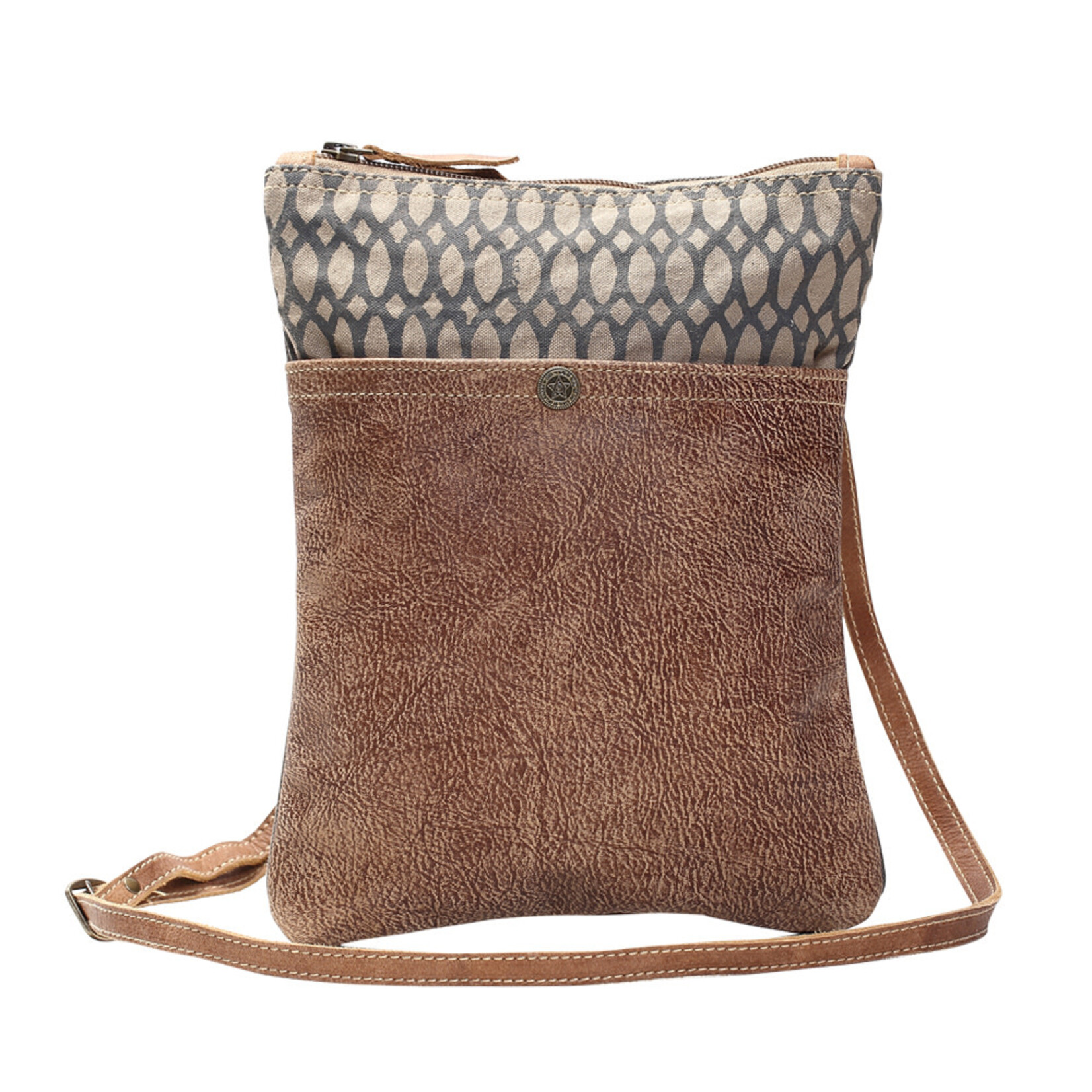 Myra Bags S-1152 Honey Bee Print Crossbody 2026