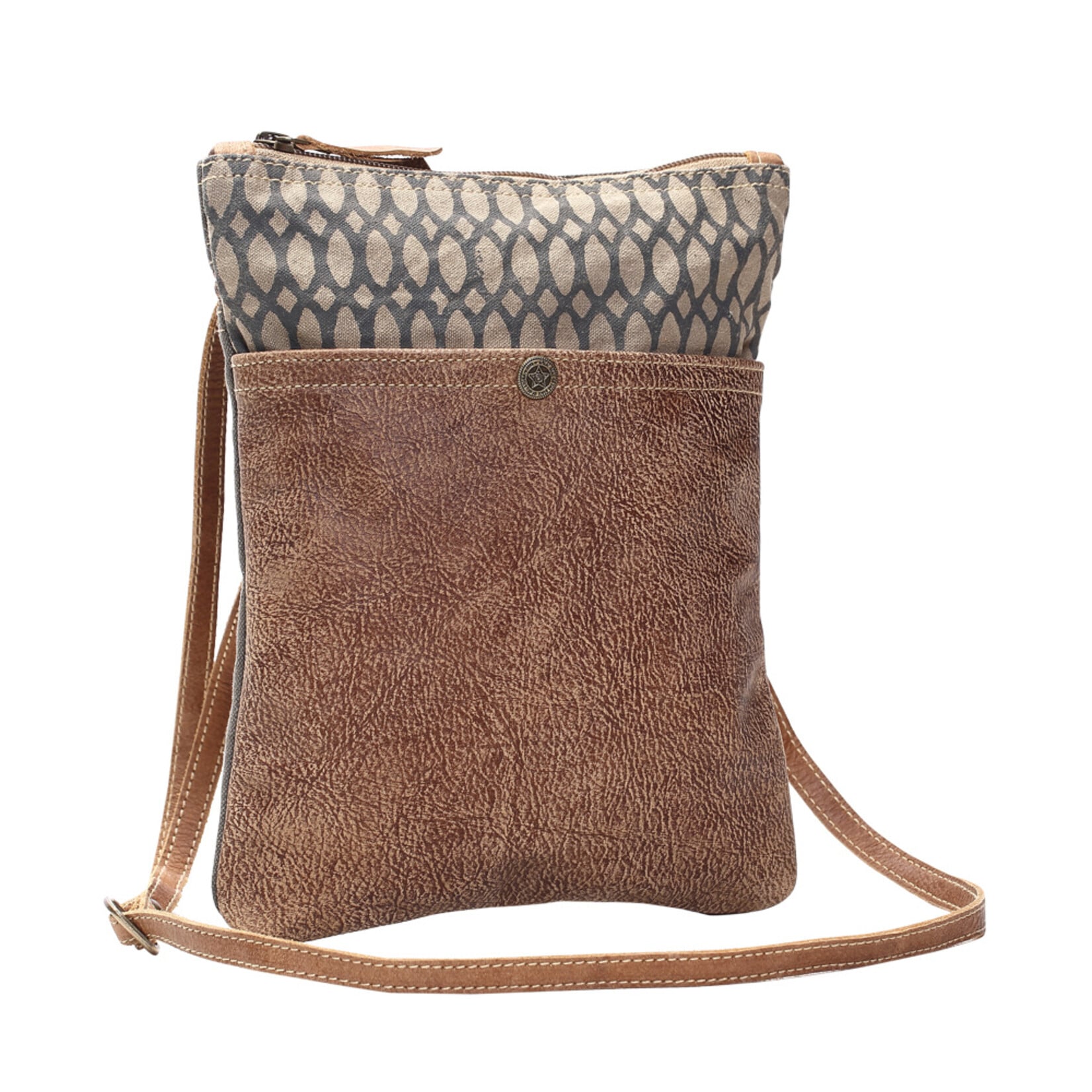 Myra Bags S-1152 Honey Bee Print Crossbody 2026