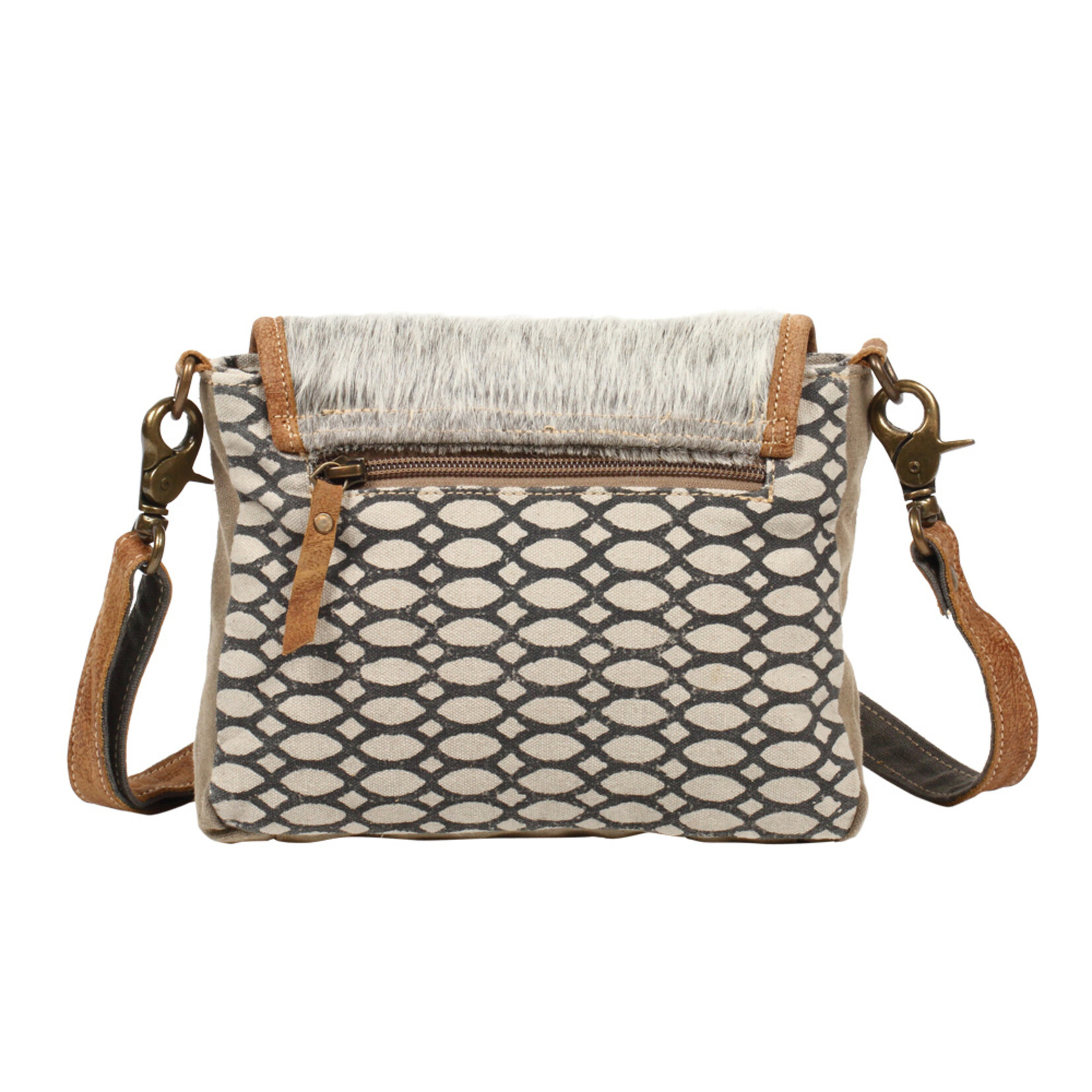 Myra Bags S-1225 Hairon Flap & Honey Bee Design Crossbody 2026