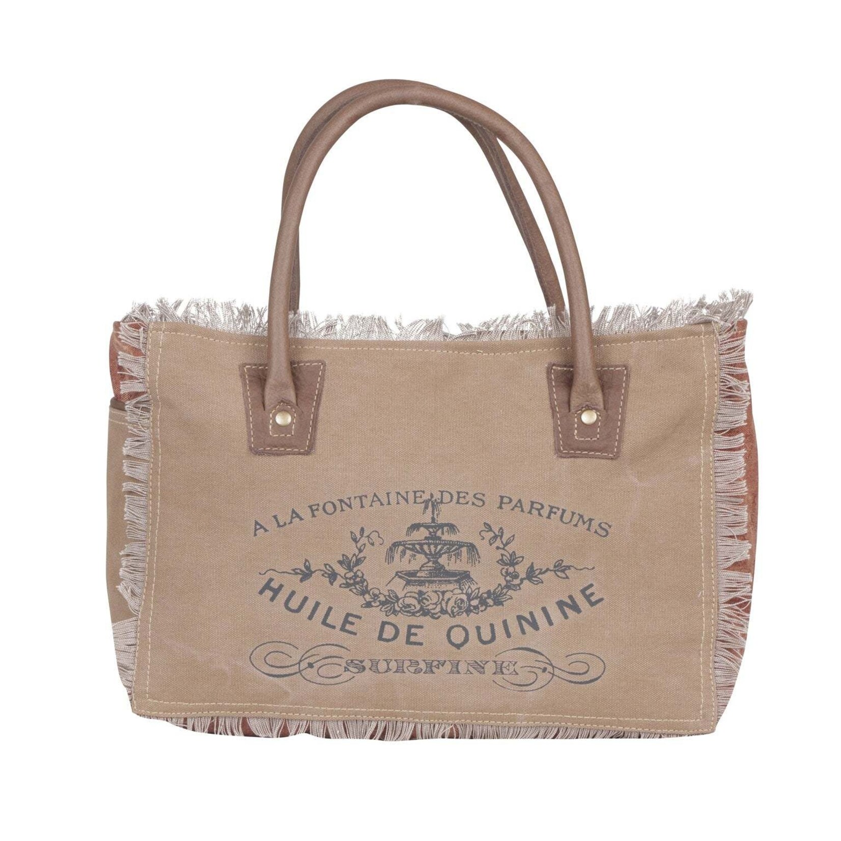 Myra Bags S-4443 Ecru Small Tote 2026