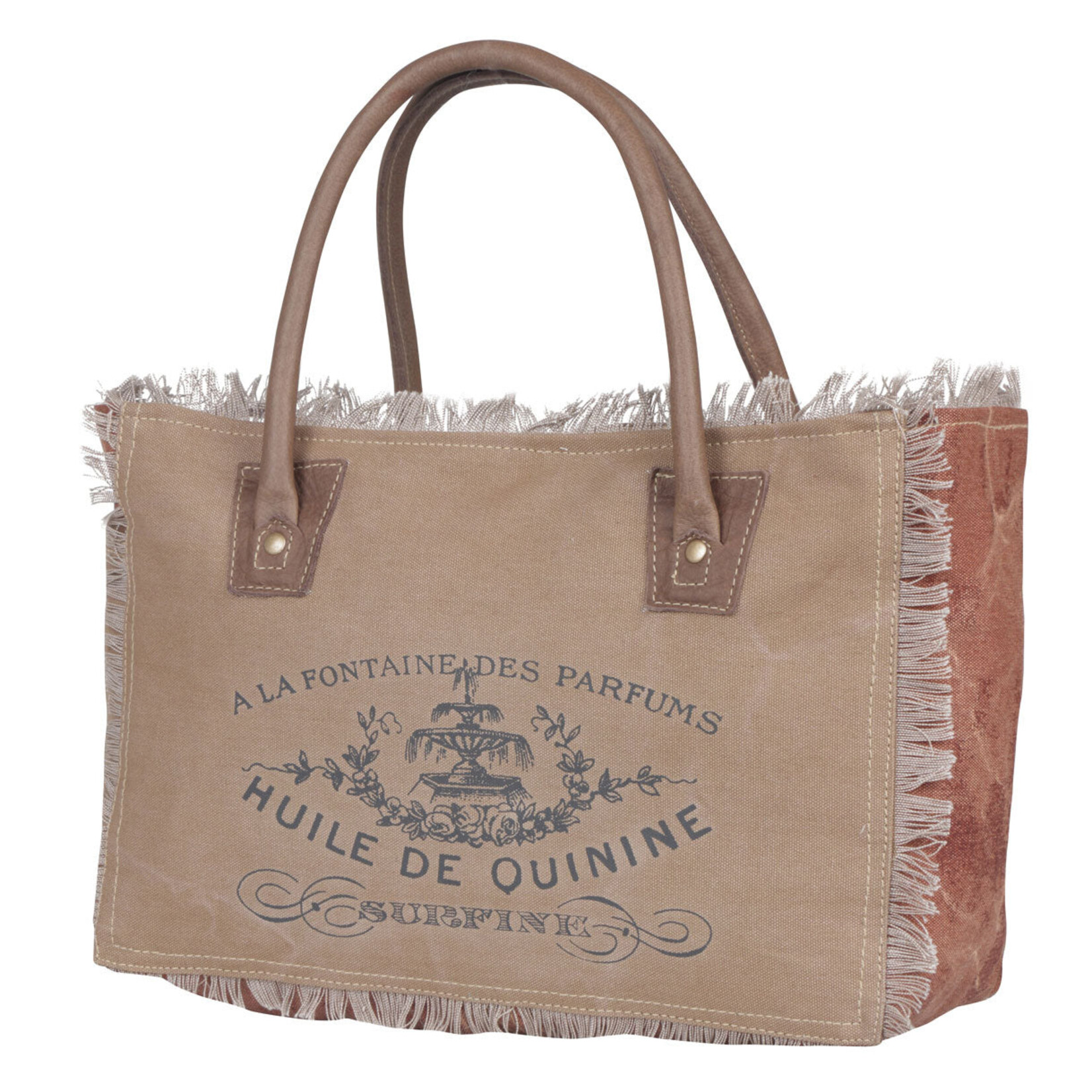 Myra Bags S-4443 Ecru Small Tote 2026
