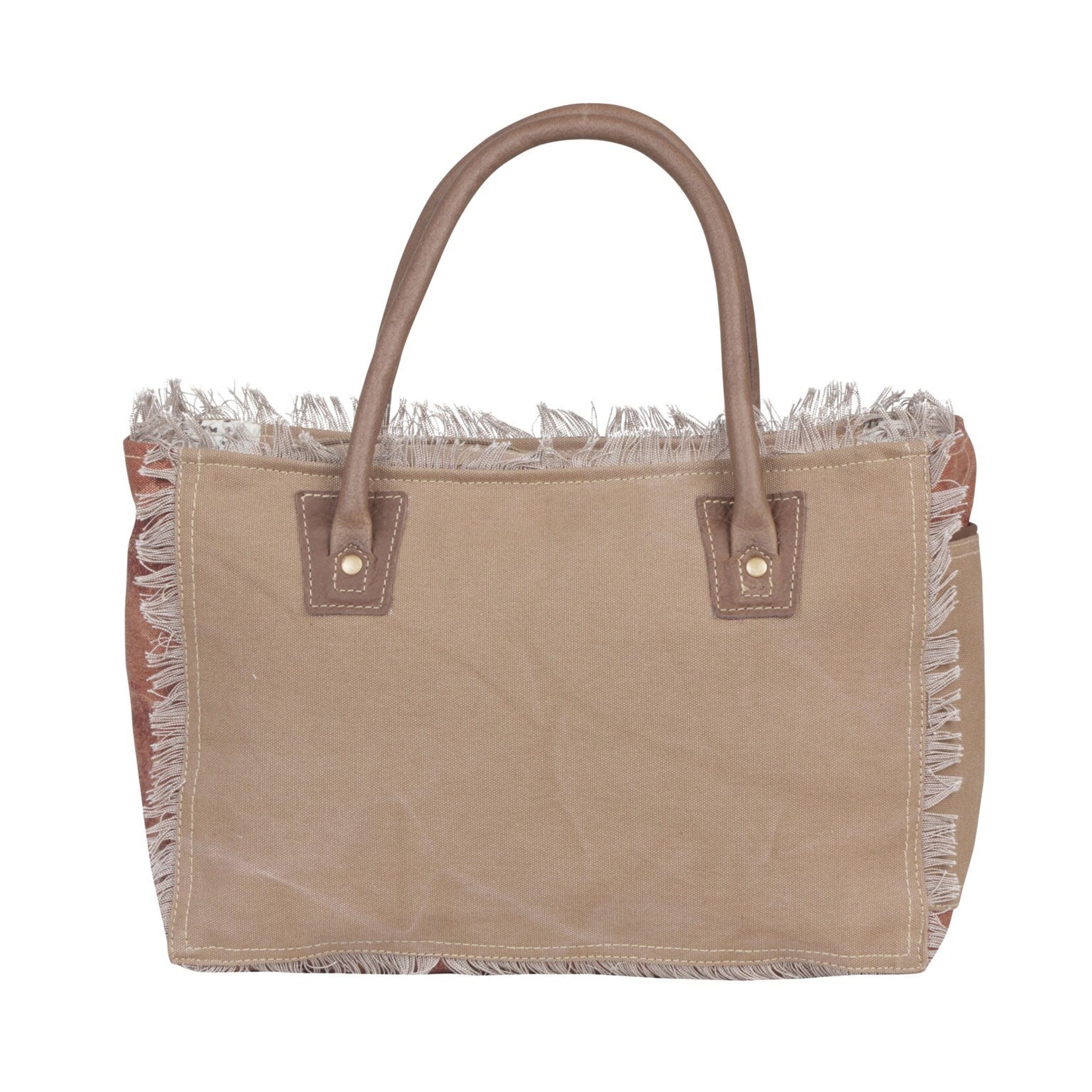 Myra Bags S-4443 Ecru Small Tote 2026