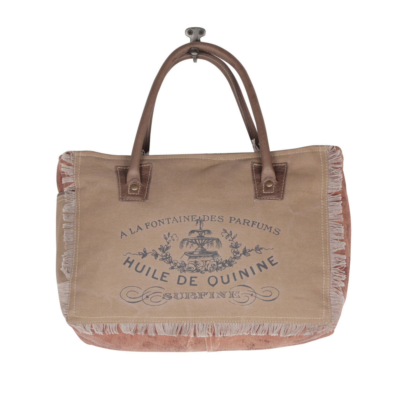 Myra Bags S-4443 Ecru Small Tote 2026